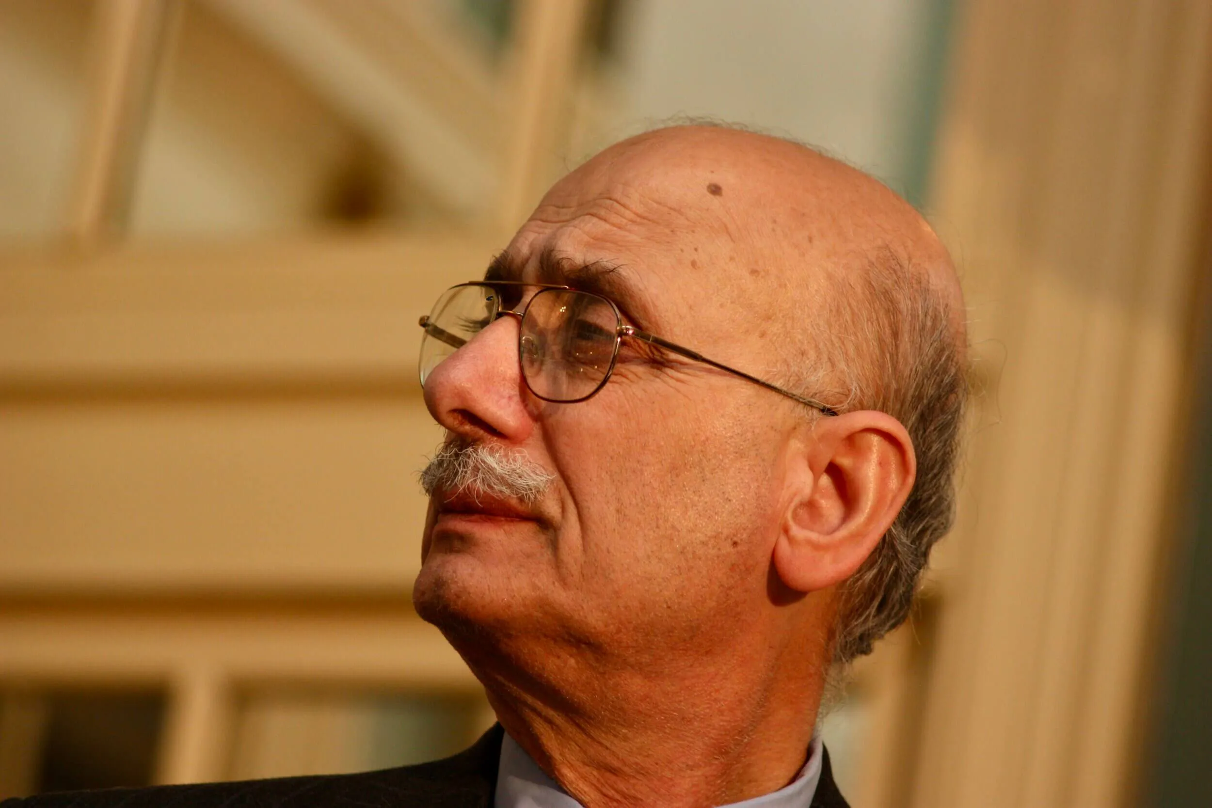 Dr. Syed Sikandar and Dr. Saiyeda Madad standing together outdoors